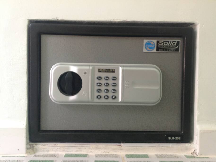 safe deposit box in your bungalow