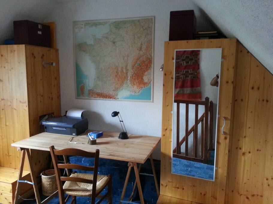 espace bureau en mezzanine