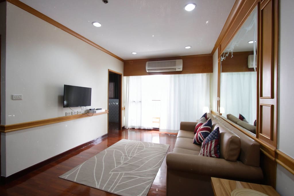 The living room