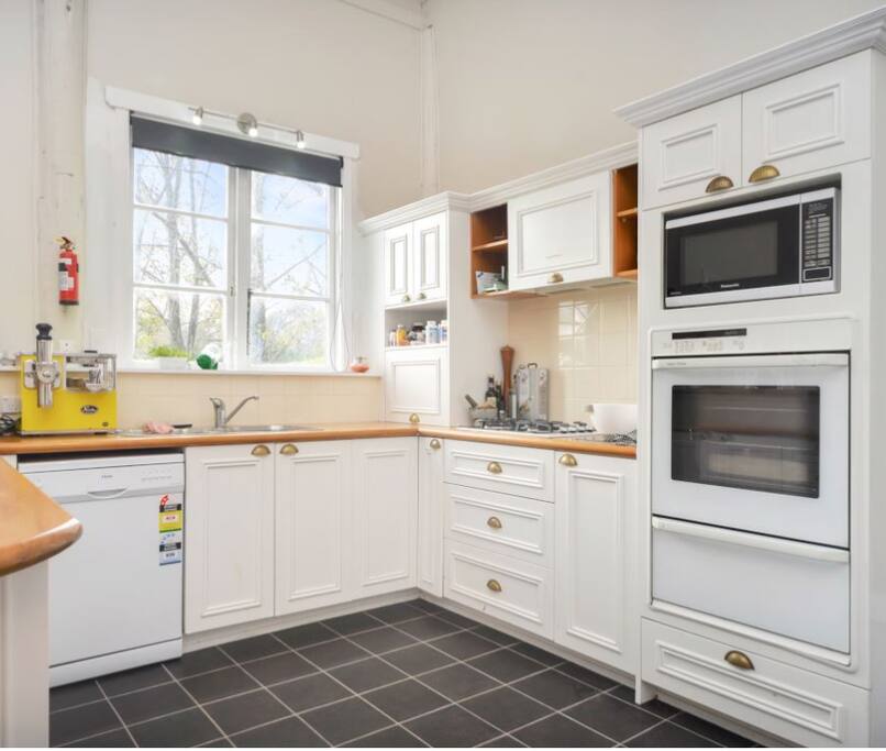 Kitchen with all the amenities