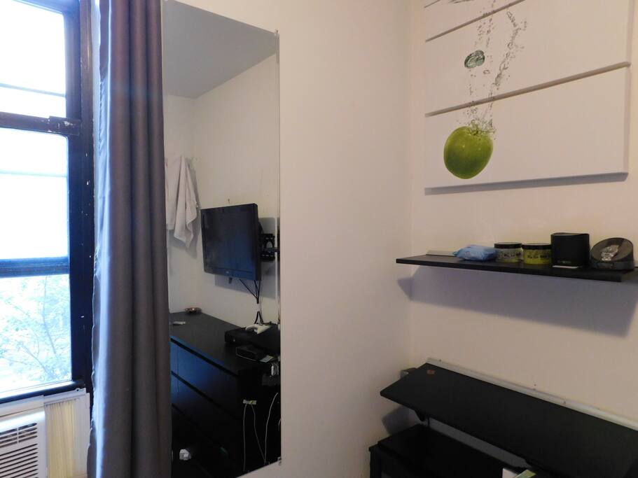 Mirror in room