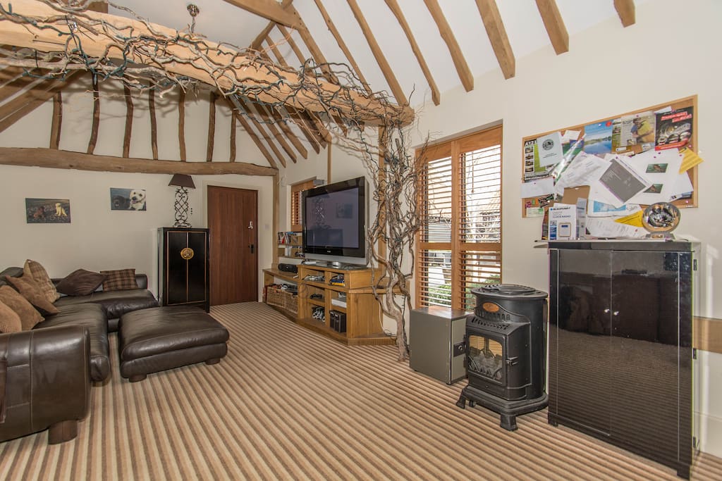 The den - somewhere comfortable to sit and watch TV or chill