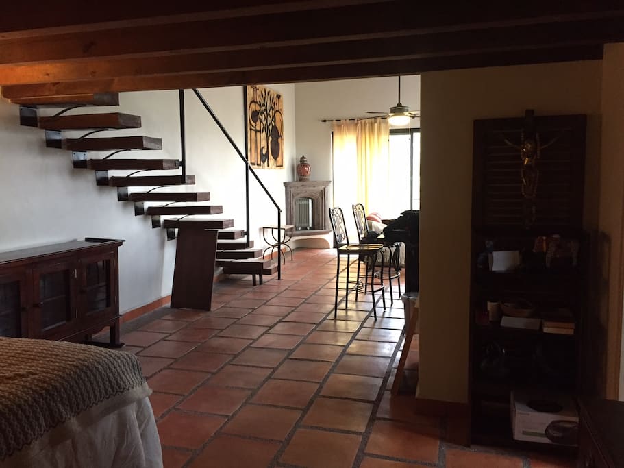 View into main area