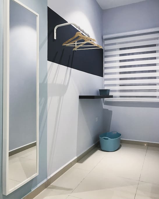 Dressing Area - Hair Dryer Provided