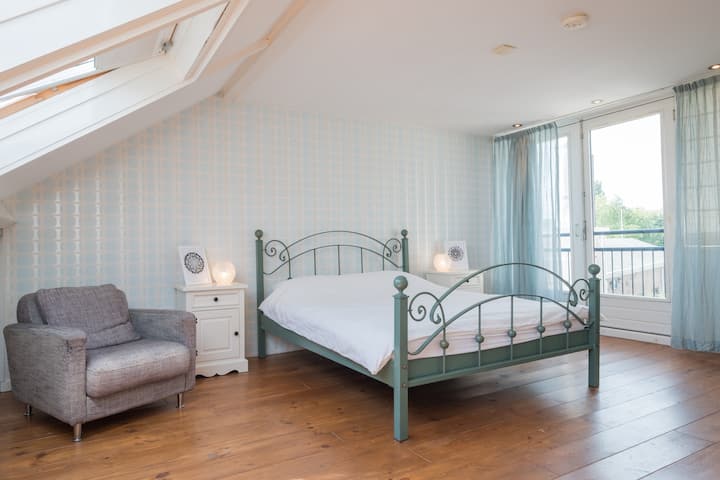 Doppelzimmer auf der obersten Etage