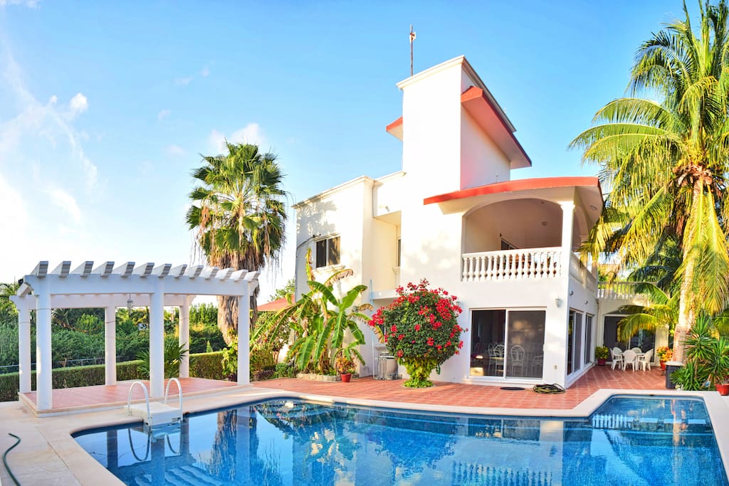 Pool and Side Home View