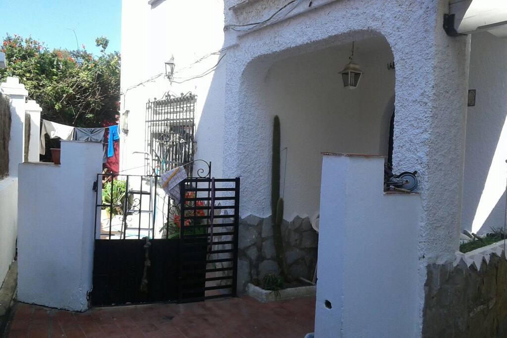villa entrance