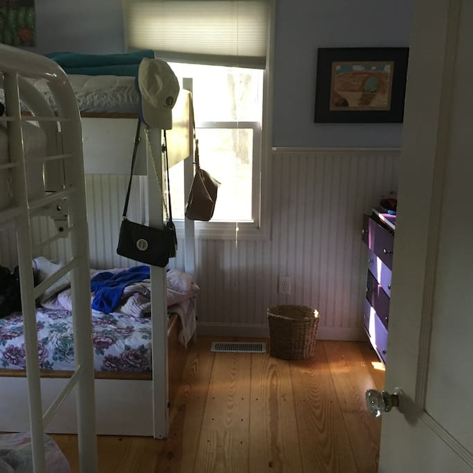 two sets of bunkbeds