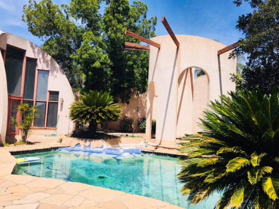 Pool and Spa area