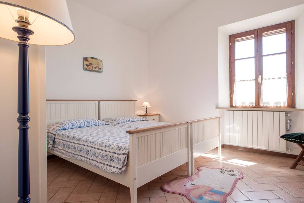 Casa dell'Angelo. Camera con 2 letti singoli