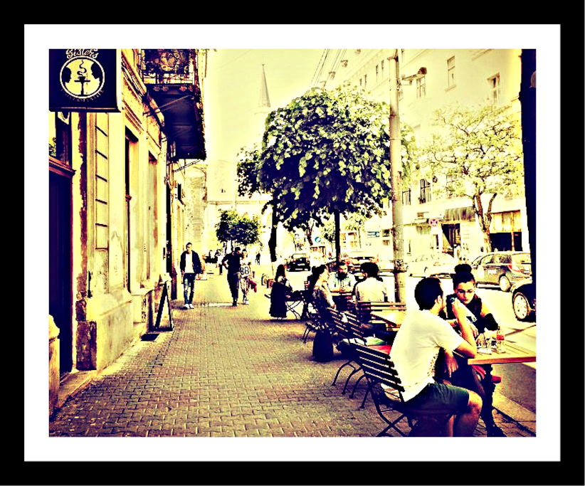 There are plenty of cool coffee shops and bistros on our street, where you can have delicious breakfast or brunch :)