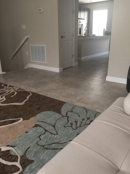 Main Living Room with Views into Kitchen
