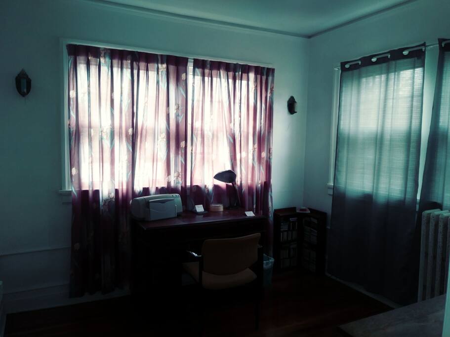 Office off of the master bedroom