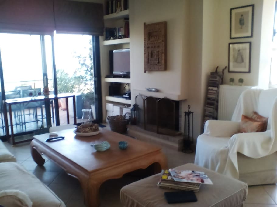 view from the living-room