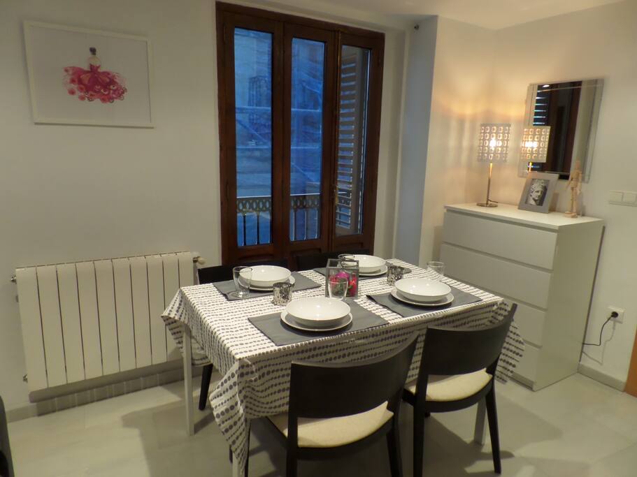 Amplio salón comedor