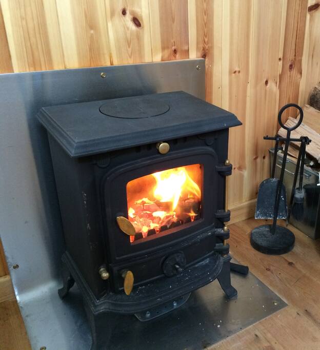 The cosy fire in Ivy