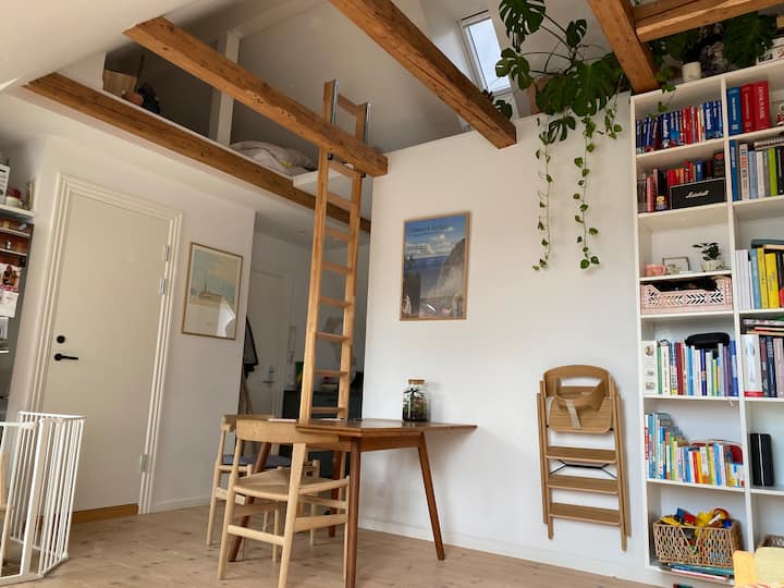 Unik Lejlighed Med Altan Og Udsigt - Aarhus