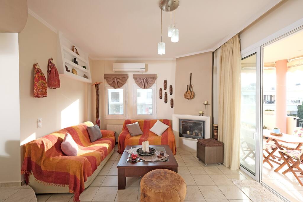 Bright living room
