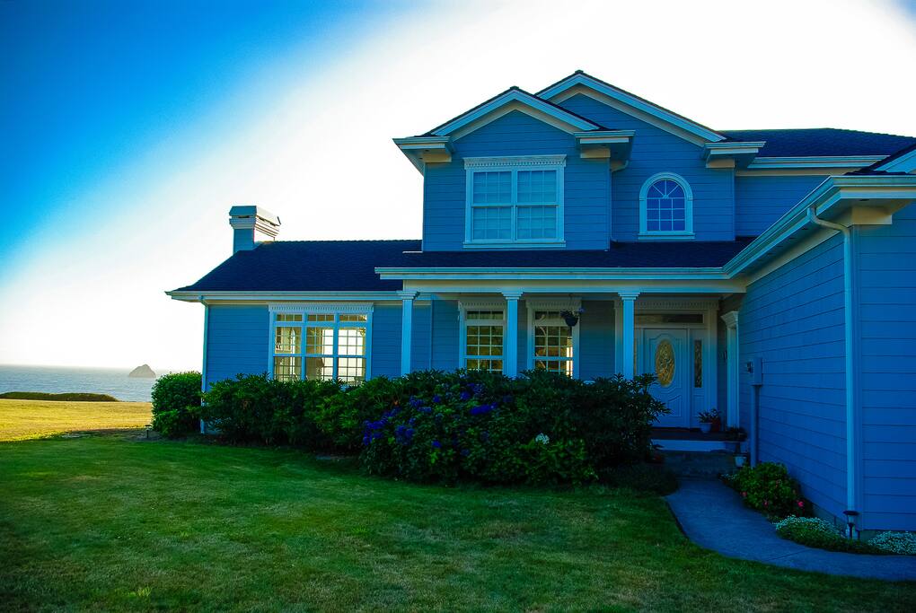 Front of the OceanFront BnB