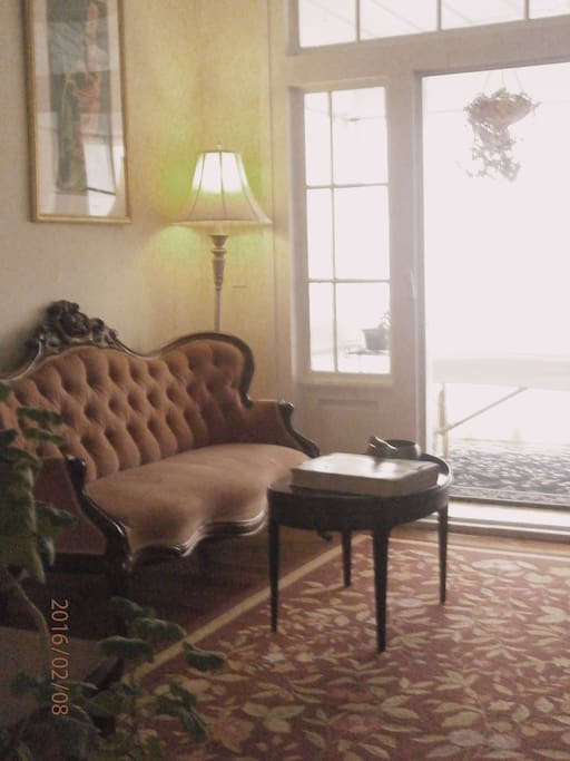 Upstairs hallway sitting area