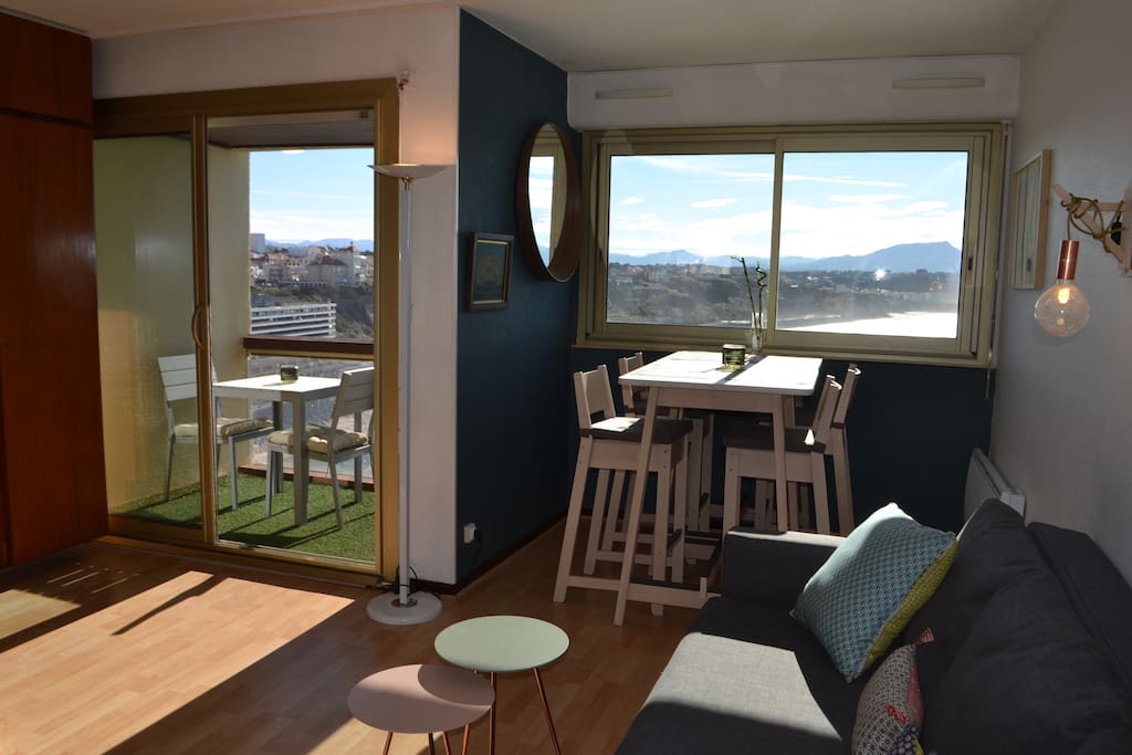 Appartement avec balcon ensoleillé toute la journée