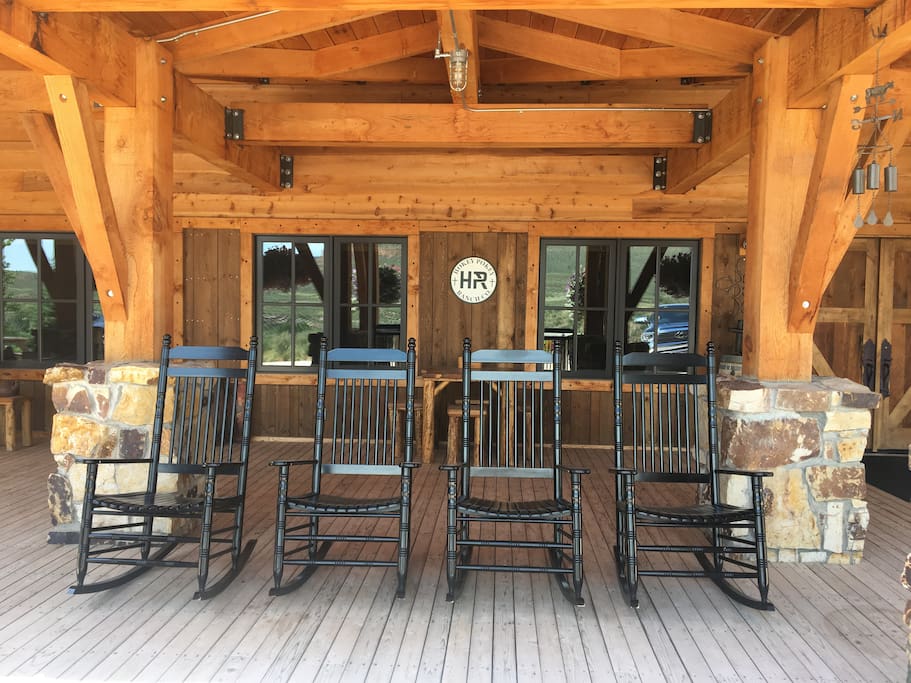 Lodge Front Porch
