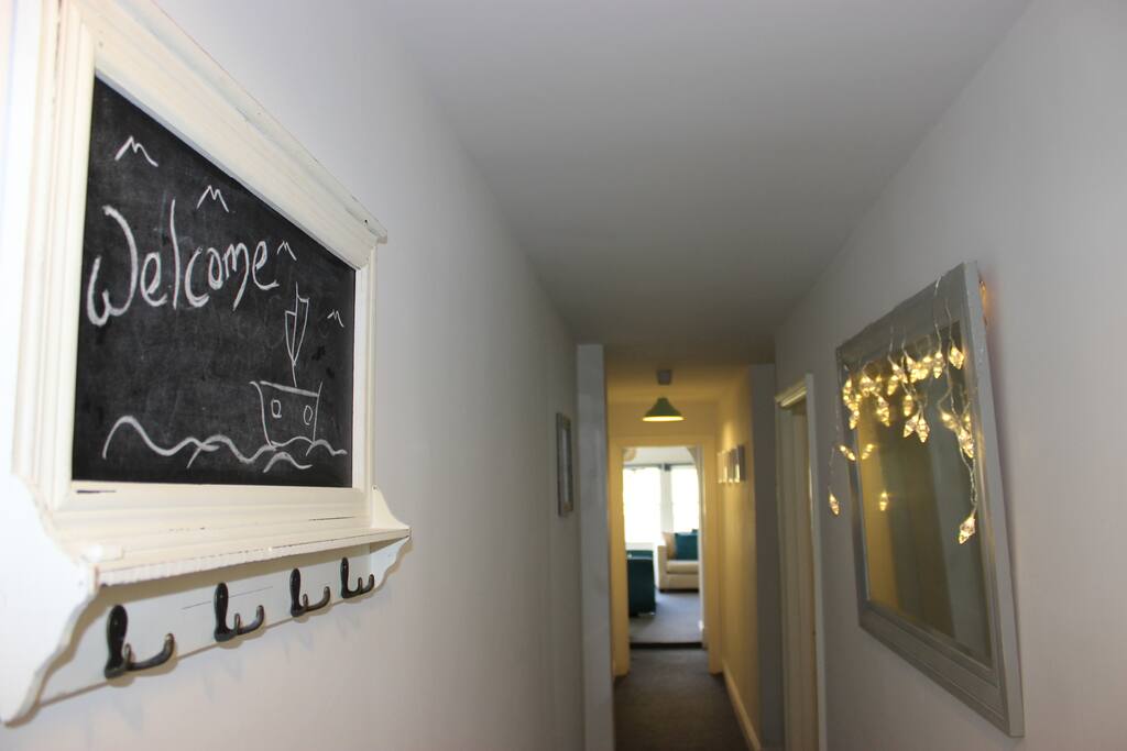 Spacious entrance hallway