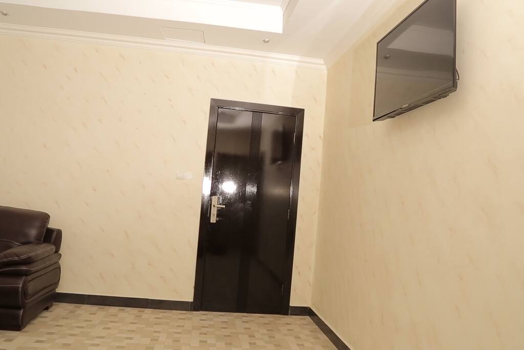 the door
