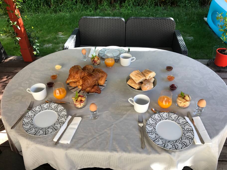 Petit déjeuner du week-end
