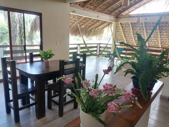 Casa Jumaya is an apartment with two queen bedrooms. Apartments for