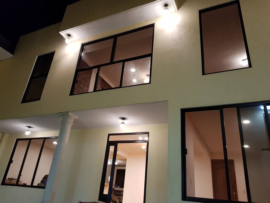 Entrada a la casa