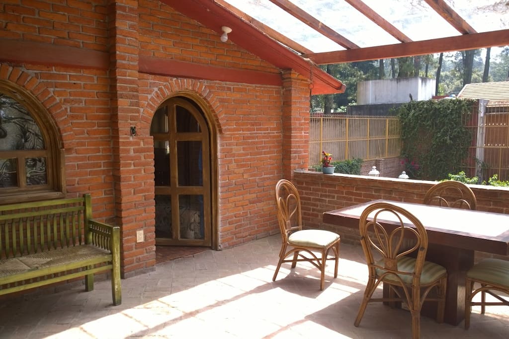 Terraza de casa