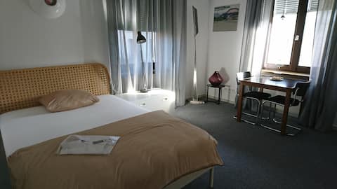 Studio in architect villa near the theater