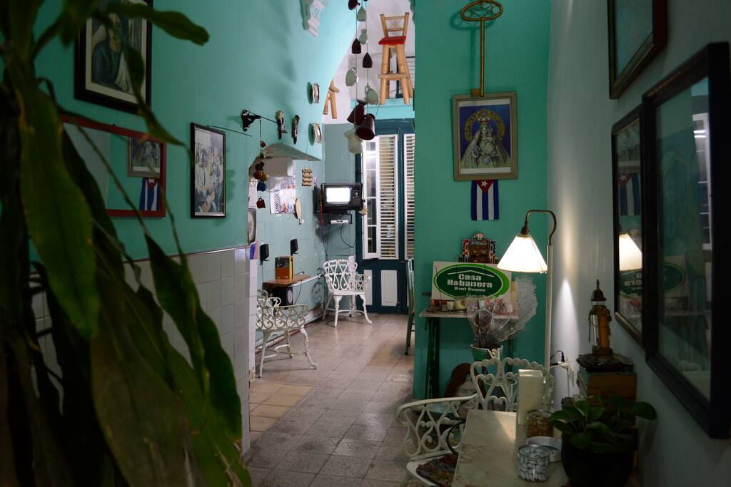 Recibidor de la casa.
Hall of the house.