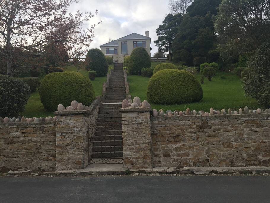 Front view of house