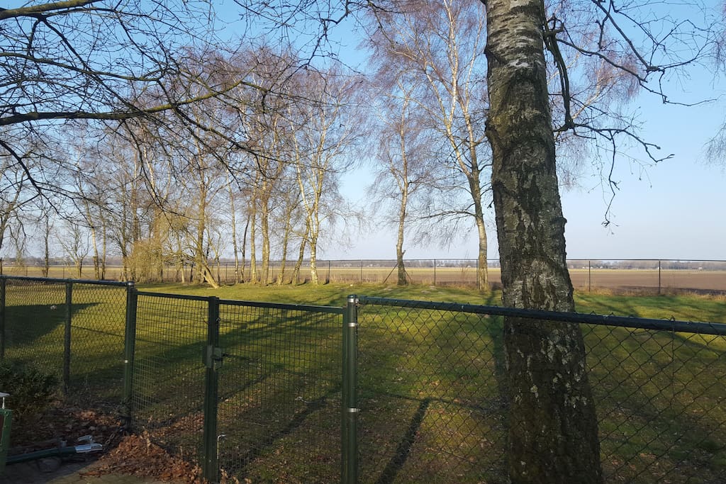 Volledig omheinde tuin voor harige vrienden