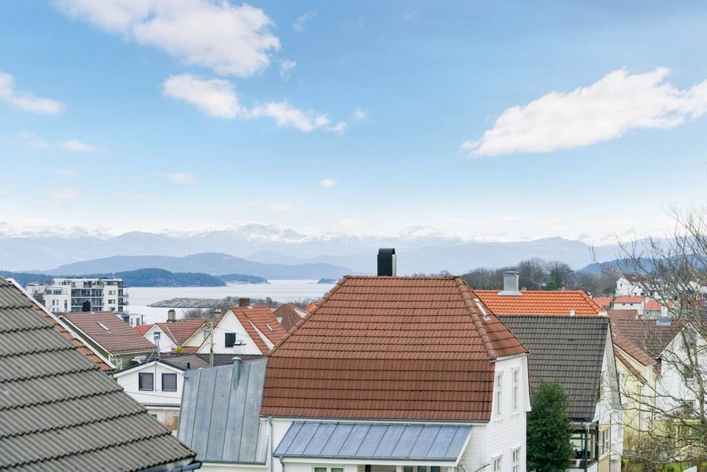View from kitchen
