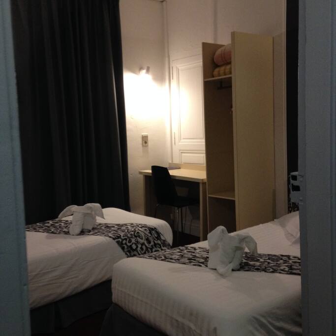 chambre double Twin.
