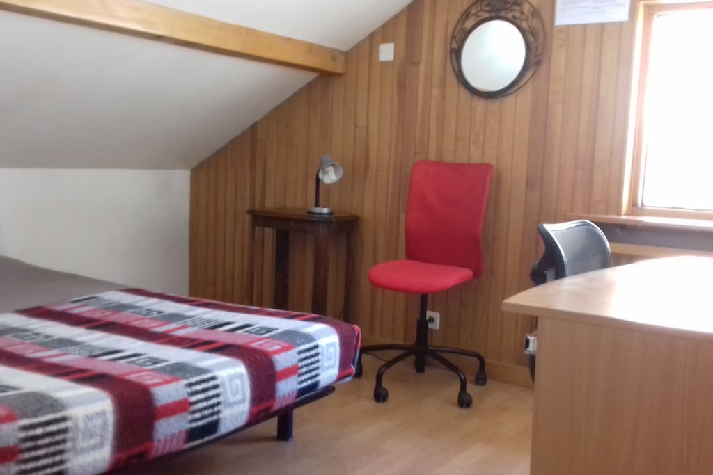 La chambre.