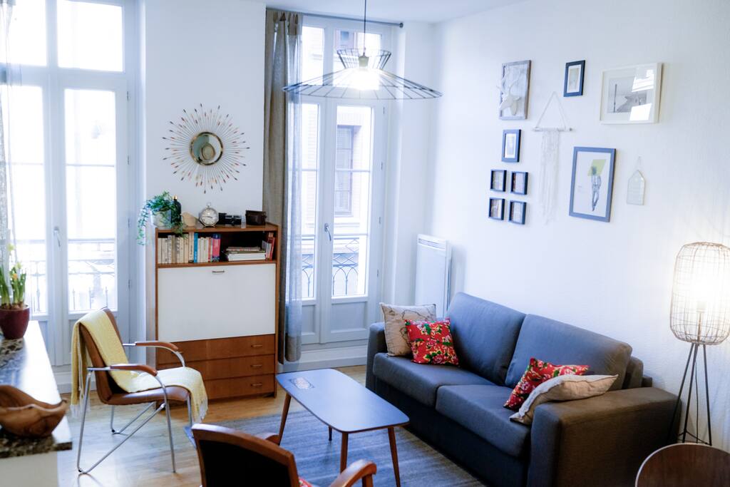 Le salon cosy & lumineux