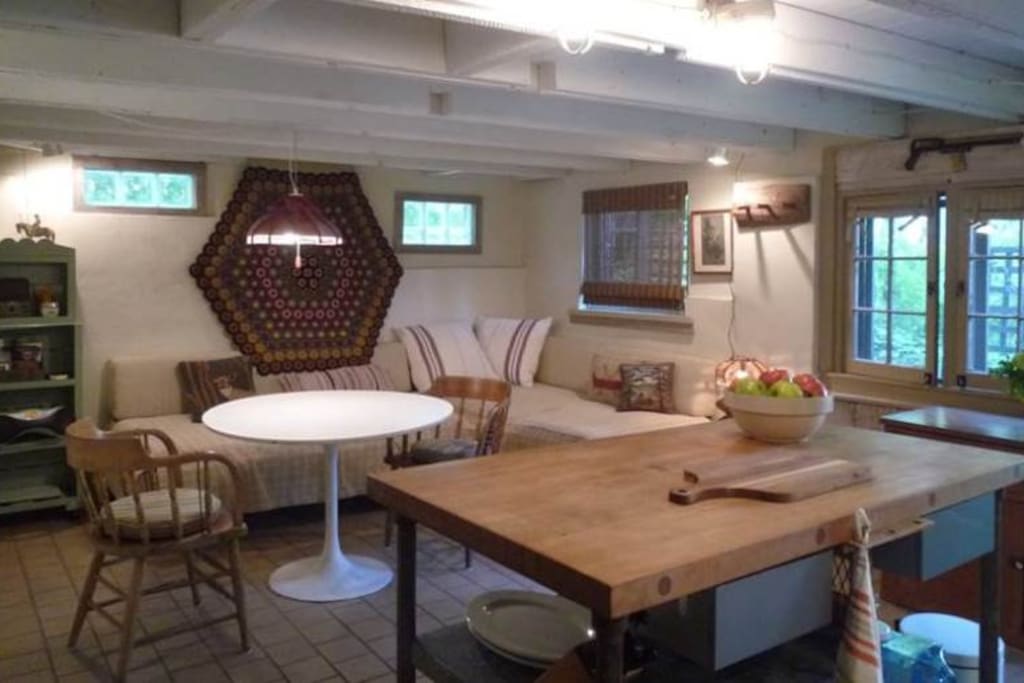 Open concept Living/Dining/Kitchen
