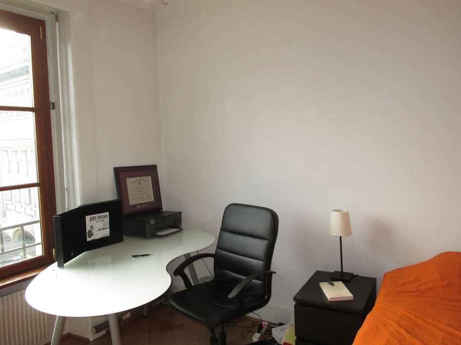The work area