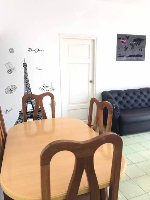 lounge and dining room