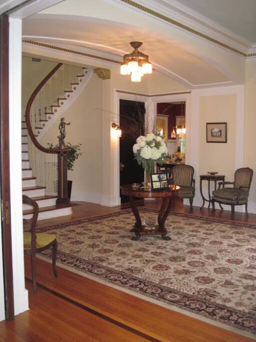 Foyer entry room.
