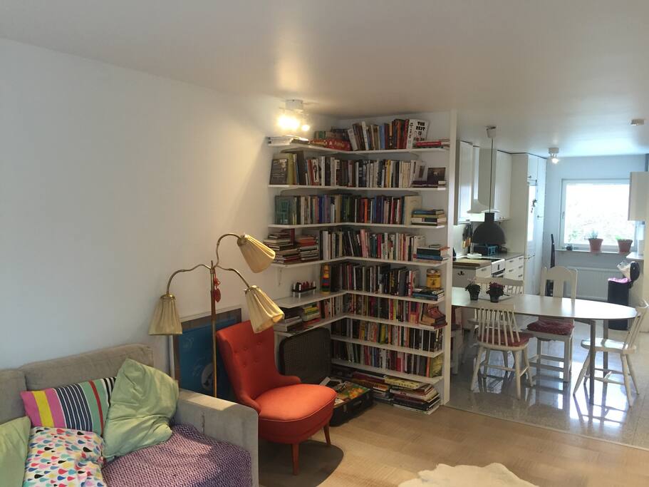 Book shelf.