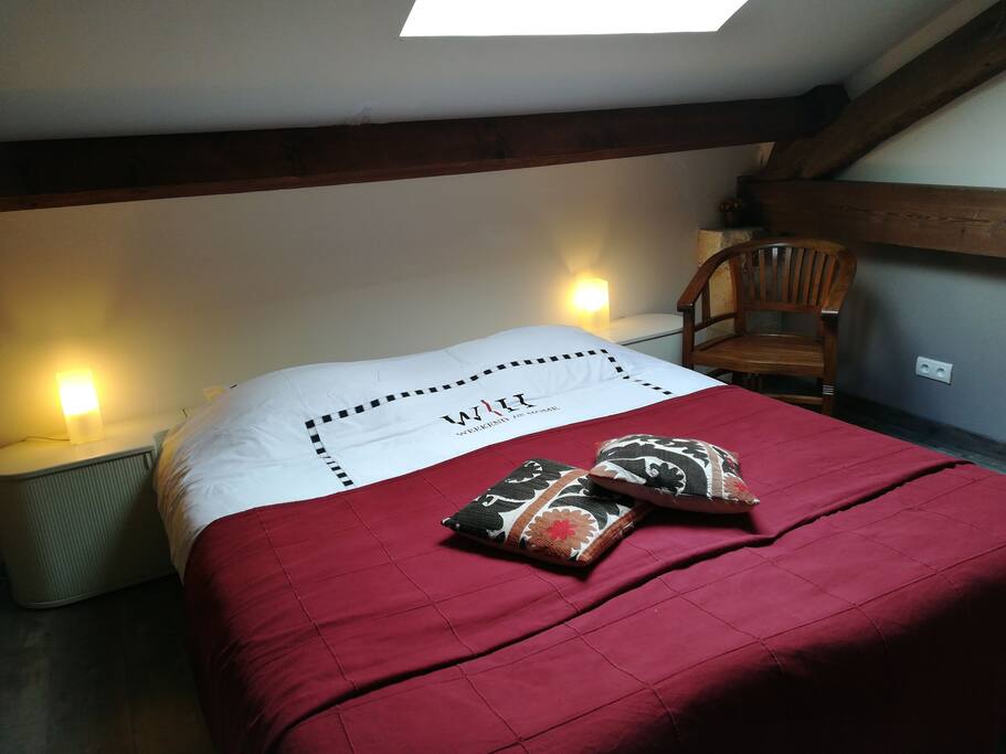 Eén van de twee slaapkamers