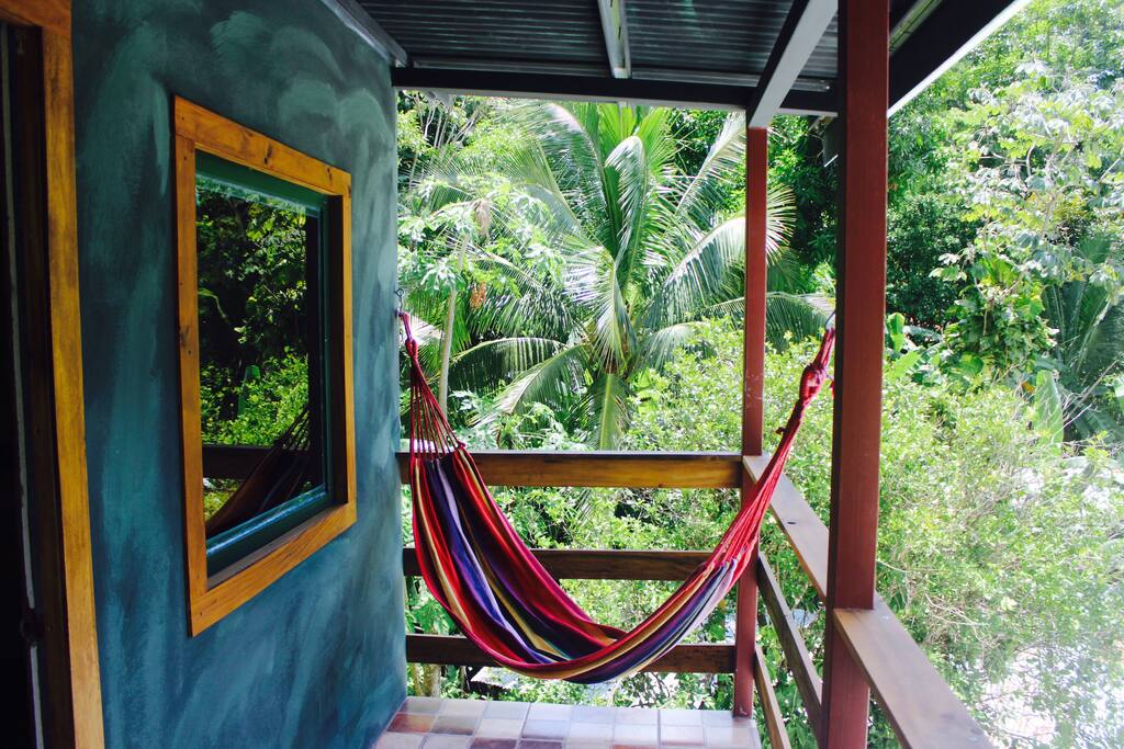 hammock on balcony