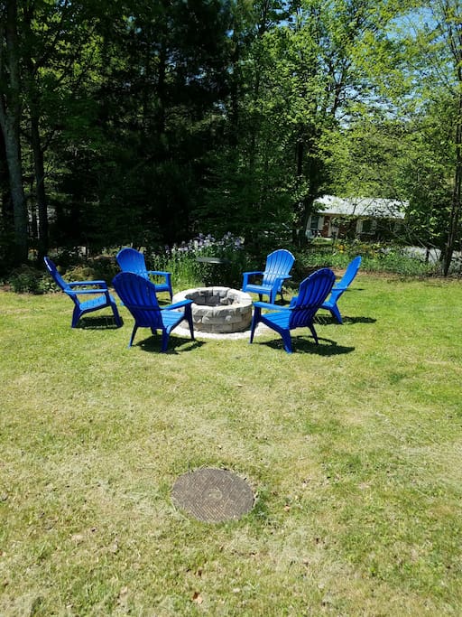 Fire pit - available for use upon request