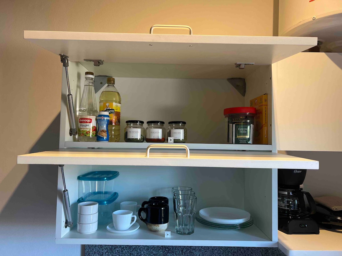 Annonce Airbnb populaire: Apartment for 2 people. Brand new! 
-Estudio Mar- à Miramar