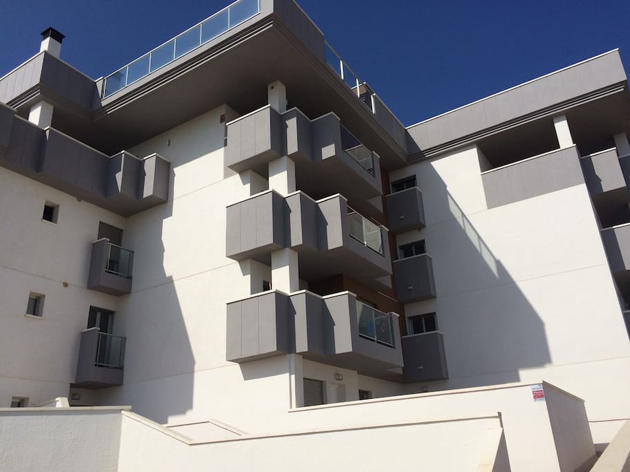 L'appartement se situe au premier étage